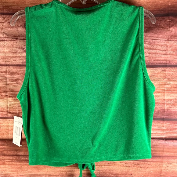 NWT Juicy cropped shirt green size XXL - Picture 4 of 4